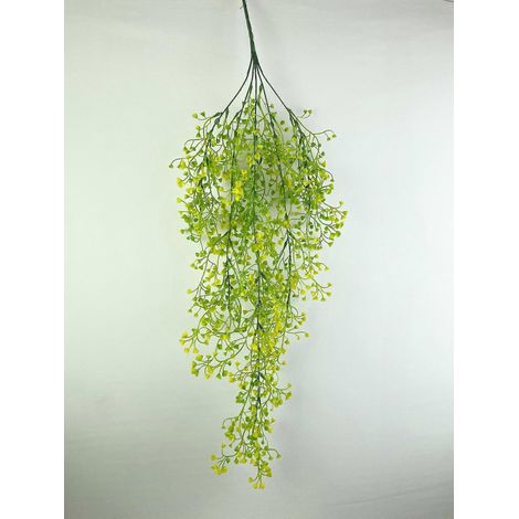 Guirlande de fleurs artificielles suspendue, plante pour la maison, le jardin et la décoration de mariagejaune (1/5)