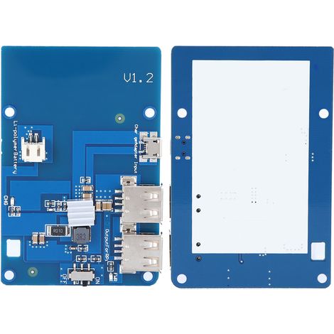 UPS-LiPo-Akku-Erweiterungsplatine, unabhängige Feldstromversorgung, Dual-USB-Ausgang, passend für Raspberry Pi 3 (1/5)