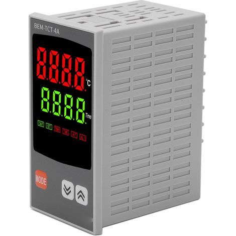 PID-Temperaturregler mit 7-Segment-LED-Anzeige, PID-Thermostatregler für Industrieanlagen, AC 100–240 V (1/5)