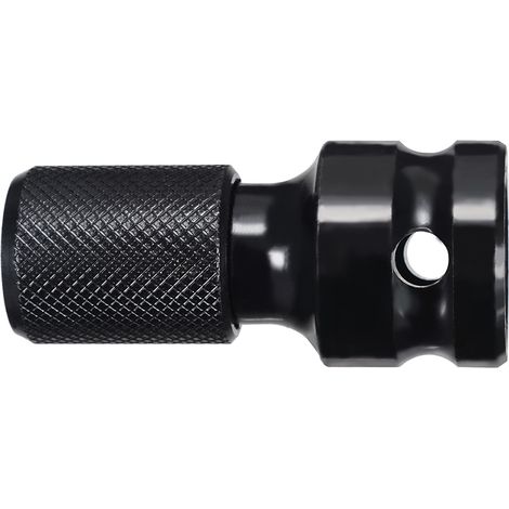 Adaptateur de douille hexagonale 1/4" pour clé à chocs électrique 1/2" avec convertisseur de mandrin à dégagement rapide (1/5)