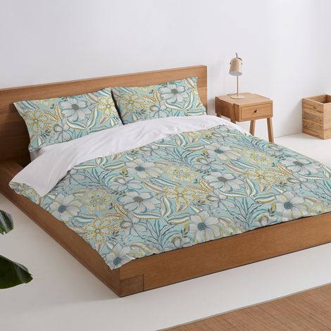 Dúo de funda nórdica Vilma - Impresión digital - Cama de 105 cm. (1/5)