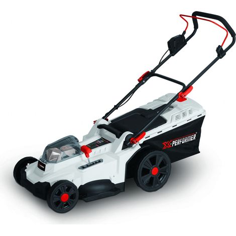 batteria portatile erba del prato - 40V MAX - posizioni altezza di taglio 6 - - unico strumento senza batteria e caricabatteria