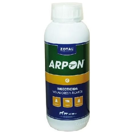 Zotal Agpon G Insectivide Fllating e metri in ambienti di bestiame, 1 litro