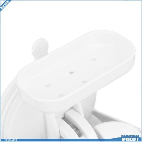 Ashata repose-pieds de pédicure de salle de bains Repose-pieds de Douche-pédale de Douche Antidérapante avec parapharmacie membres (1/5)