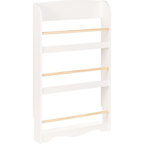 Wall Bookshelf LILOET 100 cm White (1/5)
