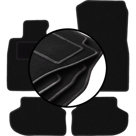 Komplettset Veloursmatten für: BMW 5 F11 FL xDrive Kombi, Touring (2013-2017) (1/5)