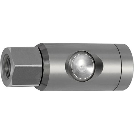 Riegler Druckknopf-Sicherheitskupplung NW 7,4, drehbar, ES, G 3/8 IG (1/3)