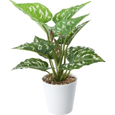 Plantes Artificielles Interieur, Fausse Plante Interieur, Plante Decorative, Petite Plante Artificielle, Decorative Interieur Exterieur Faux Plantes, pour Table Décoration Bureaux (1/5)