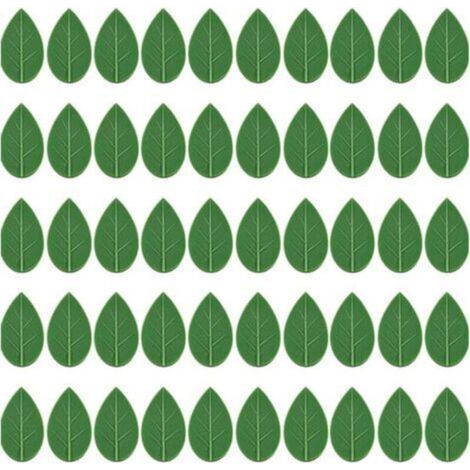 Clip pour plantes Fixation pour plantes grimpantes Clip de fixation pour carré autocollant 50 pièces Guazhuni（vert） (1/5)