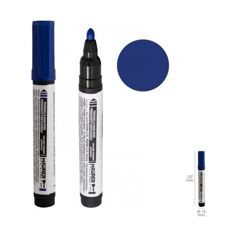 Pennarello indelebile professionale blu (1/3)