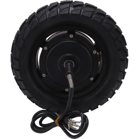 Trottinette électrique Moteur Roue Sans Balais 36V-60V 350W-1200W 10 Pouces IP54 Étanche pour Vélo Électrique (1/5)