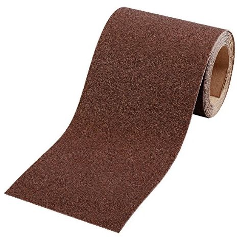 Rotolo di carta abrasiva einhell larghezza 93mm da 5m marrone - 49817724 (1/4)