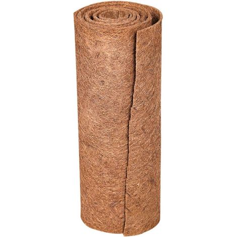 Rouleau de revêtement en fibre de coco épaisse pour jardinière, fenêtre, jardinière (20 x 100 cm) (1/5)