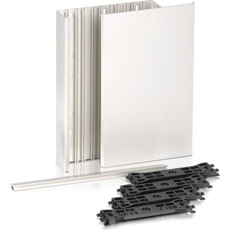 ABB – GTL Kit de goulotte 2,60m – Moulure électrique pour installation discrète – Pour câblage dans espaces confinés – Couleur blanche