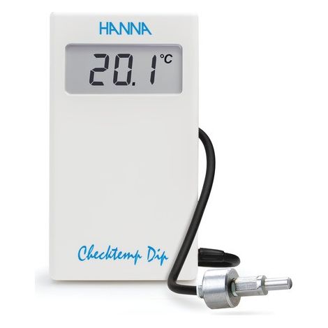 CHECKTEMP DIP Termómetro de bolsillo con sonda de lastre 3 m cable, IP65