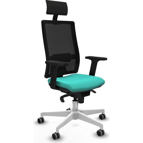 Sedia da ufficio piqueras y crespo Horna nero schienale ergonomico