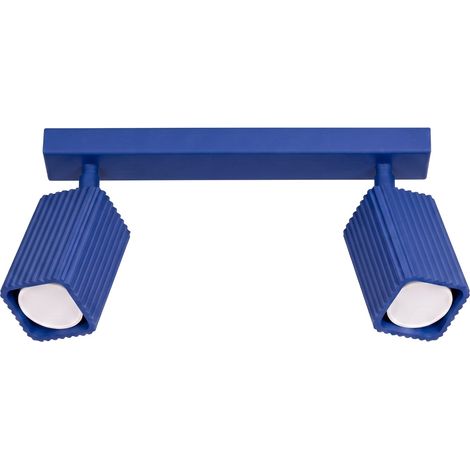 Plafoniera RAYO 2 oltremare alluminio 2xGU10 30cm Sollux (1/5)