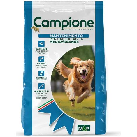 Crocchette mantenimento cani adulti medio/grandi con tonno e prebiotici FOS - 15 Kg
