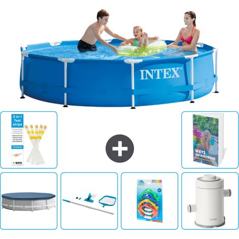Frame Pool Rund - 305x76 cm - 7-teilig S151