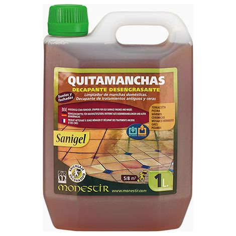 MONESTIR SANIGEL Quitamanchas Decapante - Medida: 10 Litros - ref: MNS-04001
