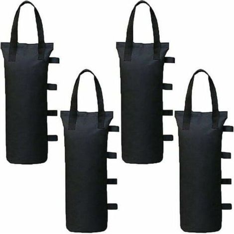 Set mit 4 Ballastsäcken, 600D Oxford-Gewebe, Doppelnaht, 10 kg Fassungsvermögen, für Pavillons und Sonnenschirme