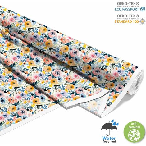 Outdoor dekostoffe oxford - Motiv Blumen I DX5270 (1/5)