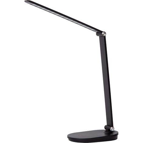 Lampe de bureau noire moderne tactile LED 8W Aldwin Lucide (1/5)