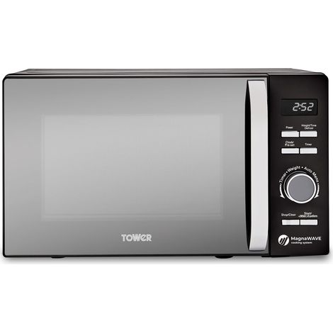 Tower T24039BLK Renaissance 20L Microwave with 5 Power Settings and MagnaWave technology, Black (1/5)