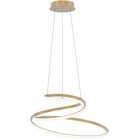 [NEUWERTIG] B-Ware Luce Ambiente Design Hängeleuchte Pendelleuchte LED gold Coaster Ø 60 cm CCT (1/2)