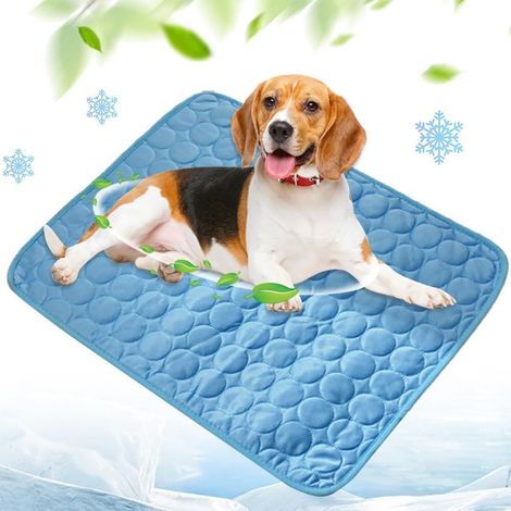 2025 Matelas de refroidissement amélioré pour chiens et chats – Tapis de refroidissement portable et lavable pour animaux de compagnie, lit d'été pour chien pour la maison et l'extérieur, gardez les (1/5)