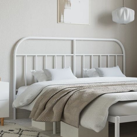Tête de lit classique métal pour Chambre blanc 180 cm -BV49491 (1/5)