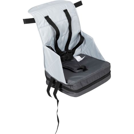 Alzabimbo pieghevole da tavola. Seggiolino da sedia con cinture di sicurezza, per la sicirezza dei tuoi bambini durante la pappa.