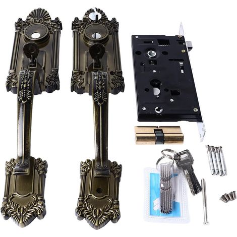 de porte style rétro vintage européen verrou antivol pour la