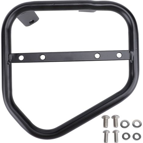 Support de sac de coffre latéral de moto, rangement supplémentaire, étagère à bagages en fer pour Scrambler 400 800 2015 à 2022 gauche: DS638 BBZJ. (1/4)