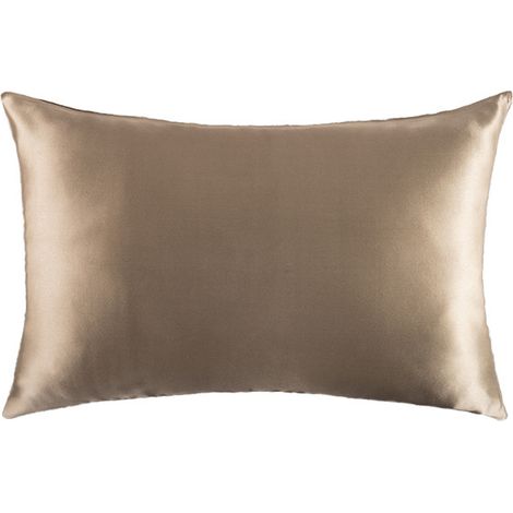 Taie d'oreiller en soie double face, en pure soie de mûrier, disponible en plusieurs tailles. (1/5)
