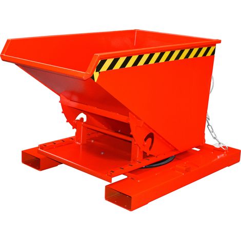 Bauer Kippbehälter 3S 600, lackiert, Feuerrot (1/2)