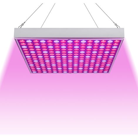 SWANEW Lampada per piante a LED Lampada per piante da 15 W 225 LED per serra luce per piante a spettro completo rosso blu per piantine di fiori da giardino (1/5)