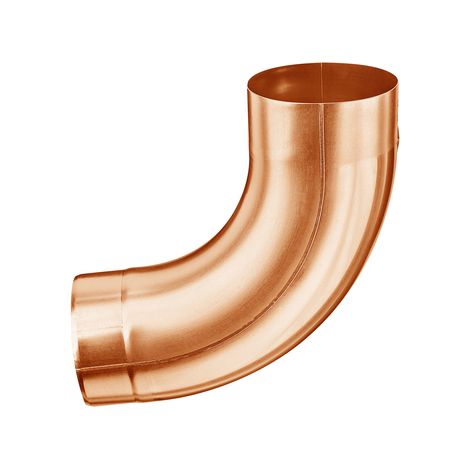 GRÖMO® Kupfer Rohrbogen 85° ø76, 60206 (1/2)