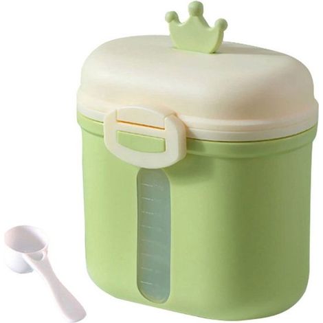 Contenitore per latte in polvere，biberon per neonati，contenitore portatile per bere il latte (1/5)