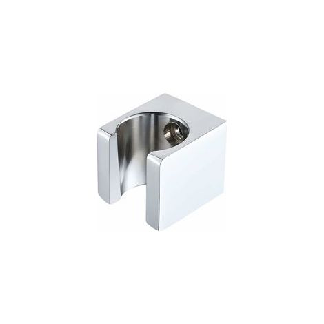 Support douchette mural tout en laiton, chrome, pour pommeau de douche – (1/5)