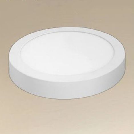 TRADE SHOP - Plafoniere Led 18w Luce 3000k-6500k Tondo Soffitto Parete Interruttore 1980lm 00144 - (1/4)