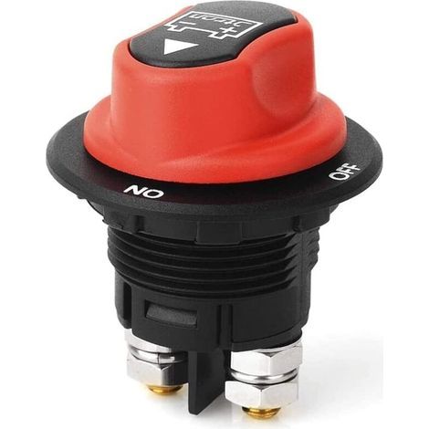 Coupe batterie 12v 300A moto Isolation de la batterie 32VDC max On-off 2P SPST Mini commutateur coupe batterie voiture