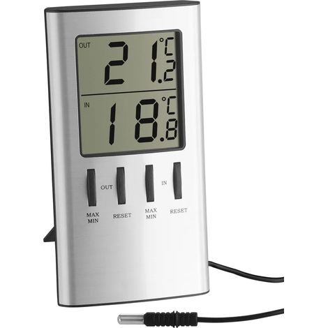Thermomètre électronique à maximum/minimum TFA 30.1027 (1/5)