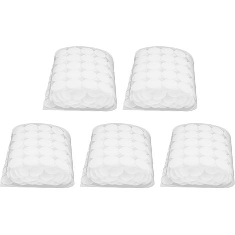 500 Paires de Pastilles Auto-Adhésives Velcro 2cm pour la Maison, Bandes Crochet et Boucle (1/5)
