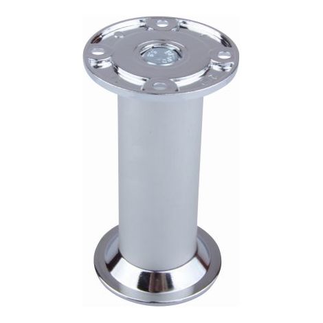 FA007 150 mm verstellbarer Möbelfuß, matt/glänzend verchromt SANS MARQUE