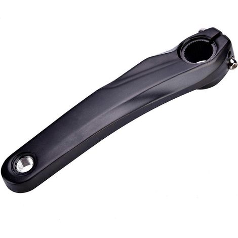 Manivelle gauche de vélo en alliage d'aluminium 2024 pour pédalier 590 610 SLX XT XTR (noir)