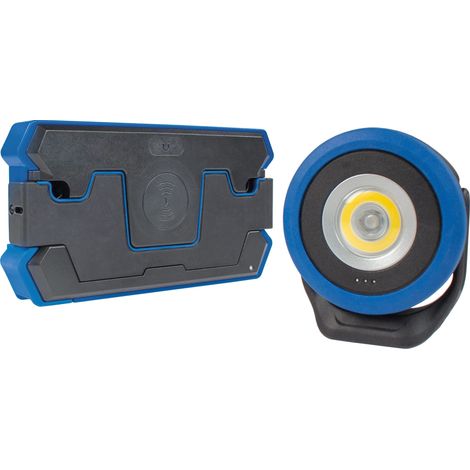 LED Akku Strahler IP65 3+7 Watt 670 Lumen mit Induktion (1/3)