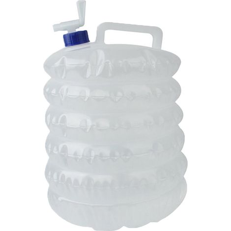 Carafe à eau avec robinet, pliable, 10 L (1/5)