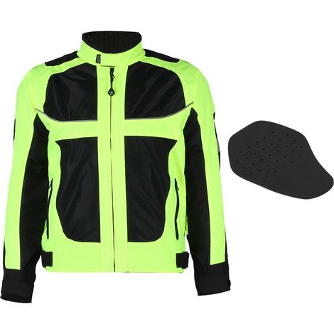 Vêtement moto homme respirant réfléchissant course intégral été protection 2XL (1/5)
