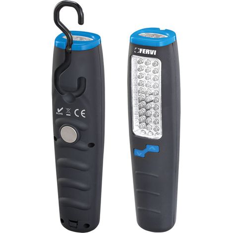Magnetische Lampe 30+7 LEDs Fervi 0107